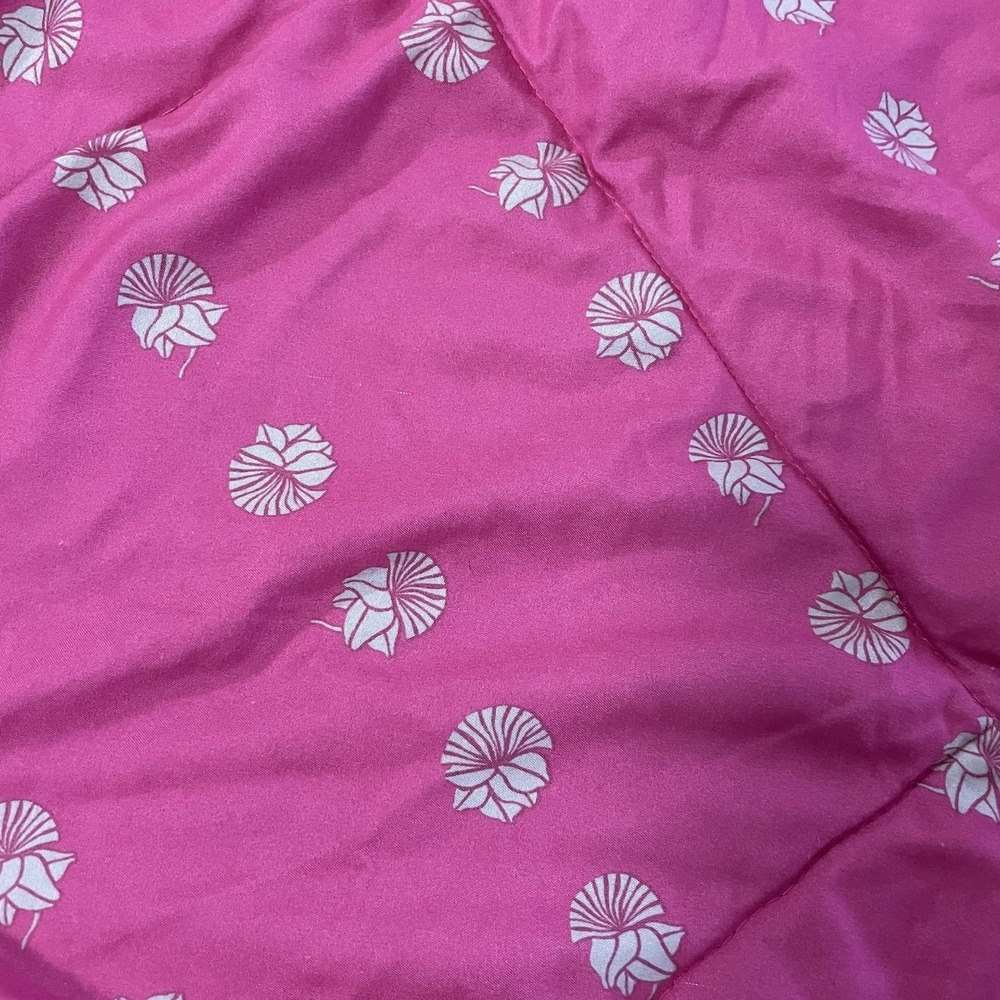 Sig Zane x Hawaiian Airlines Lehua Quilt Blanket Pink 'Auli'ilani Lehua READ B28 - Picture 5 of 9